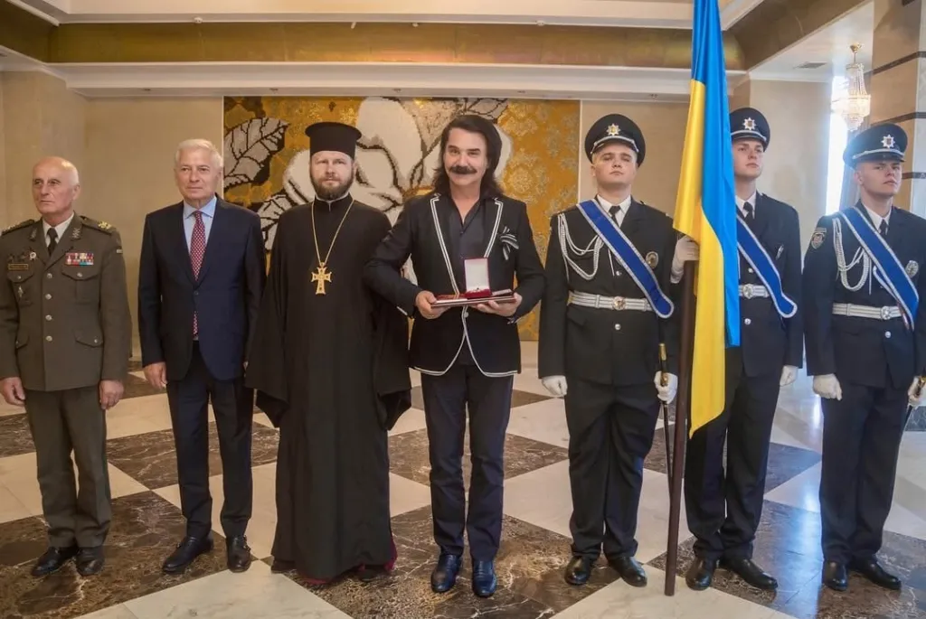 Павло Зібров отримав орден Івана Мазепи від президента Зеленського