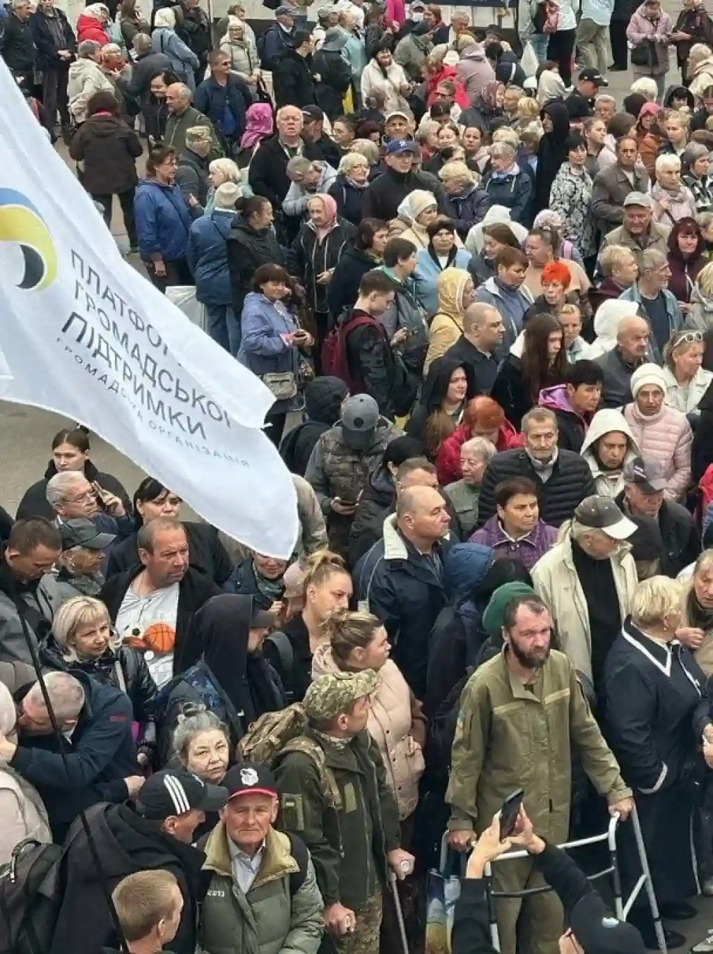 У Києві роздали майже 6 тонн гуманітарної допомоги під час благодійної акції