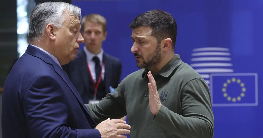 Зеленський: Орбан увійде в історію як єдиний прем’єр, який блокує вступ України до ЄС Зеленський: Орбан увійде в історію як єдиний прем’єр, який блокує вступ України до ЄС