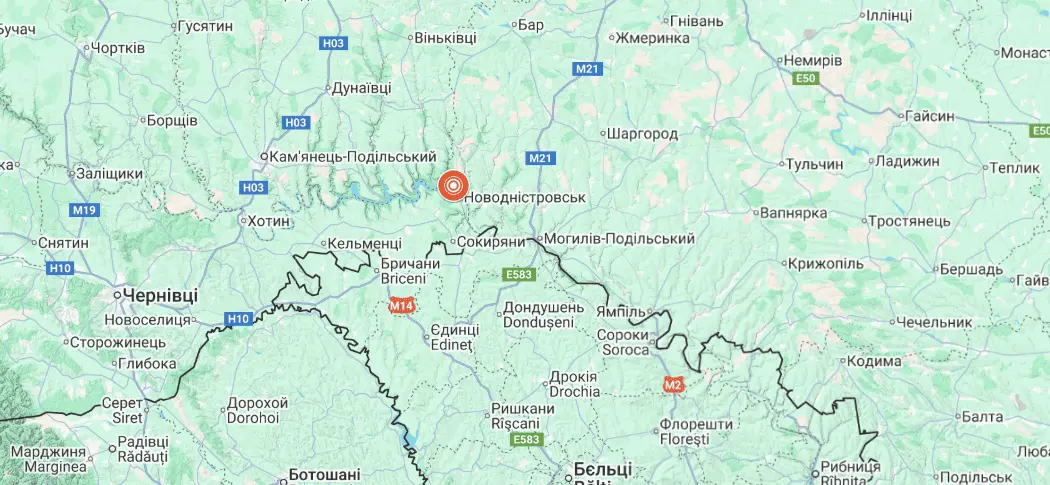 На Буковині зафіксували землетрус магнітудою 2,1: деталі події