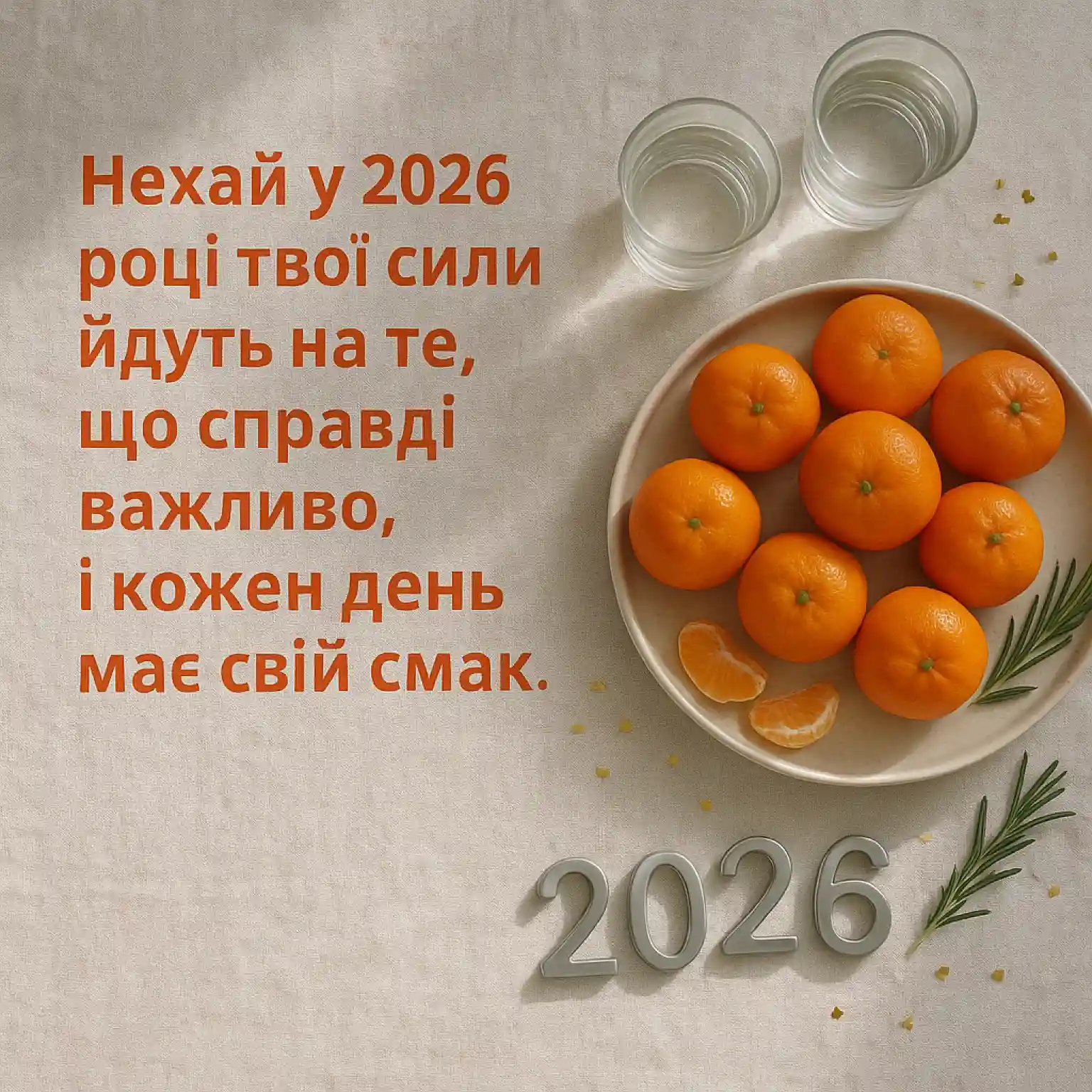 Привітання з новим роком 2026