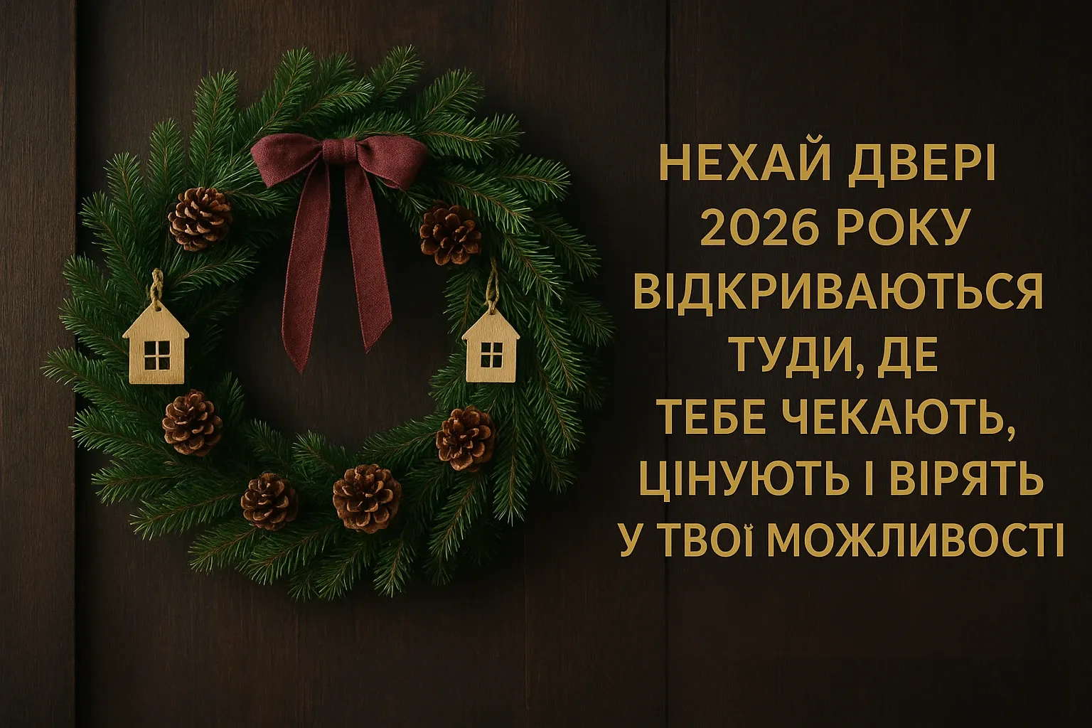 Привітання з новим роком 2026