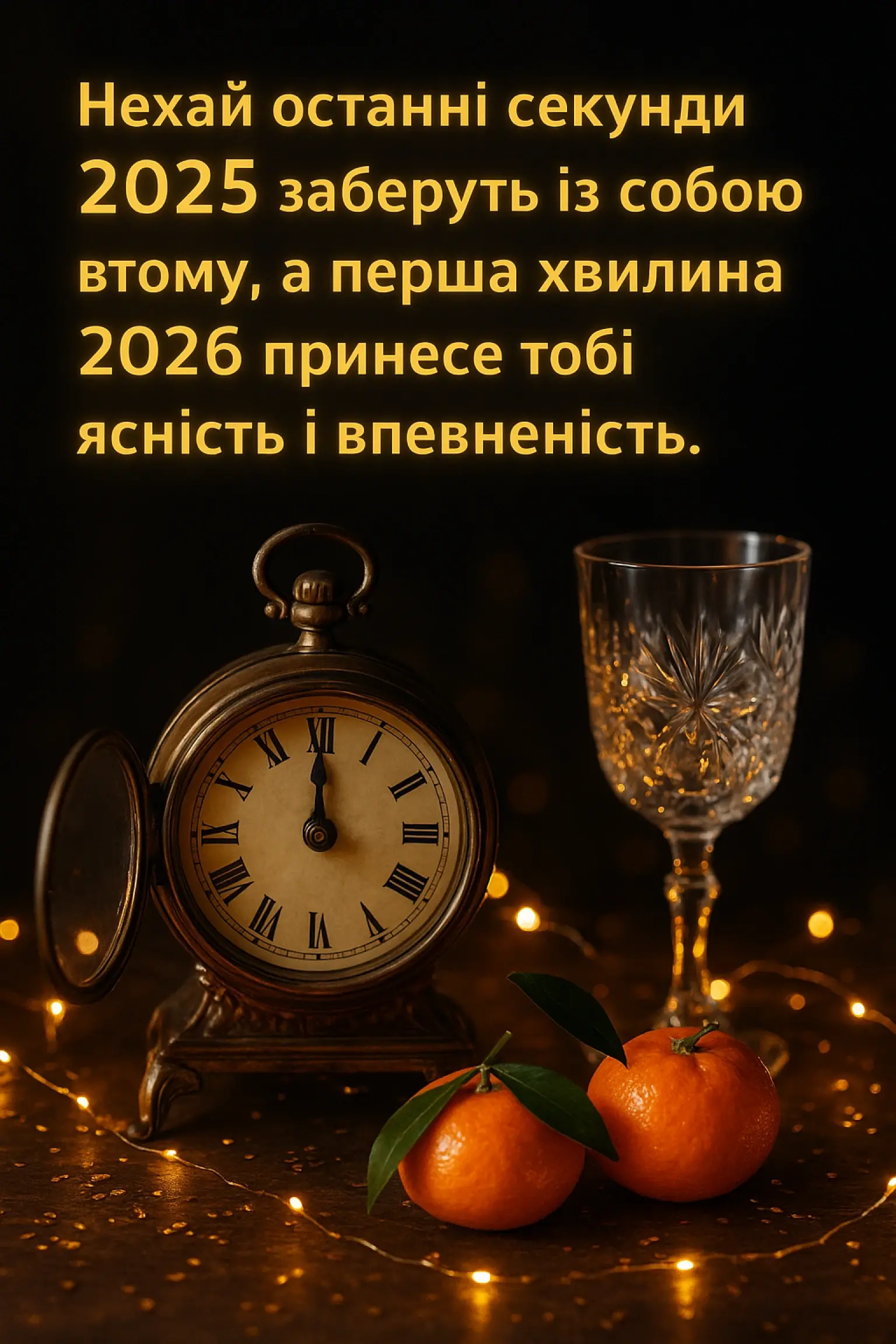 Привітання з новим роком 2026