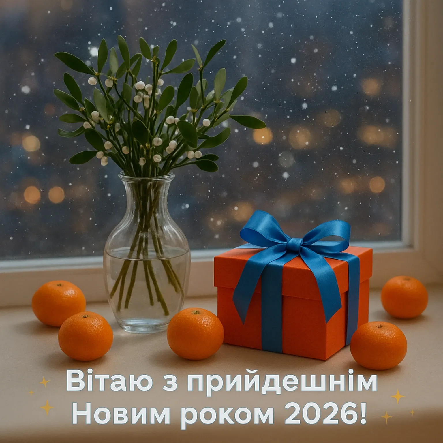 Привітання з прийдешнім новим роком 2026: свято наближається