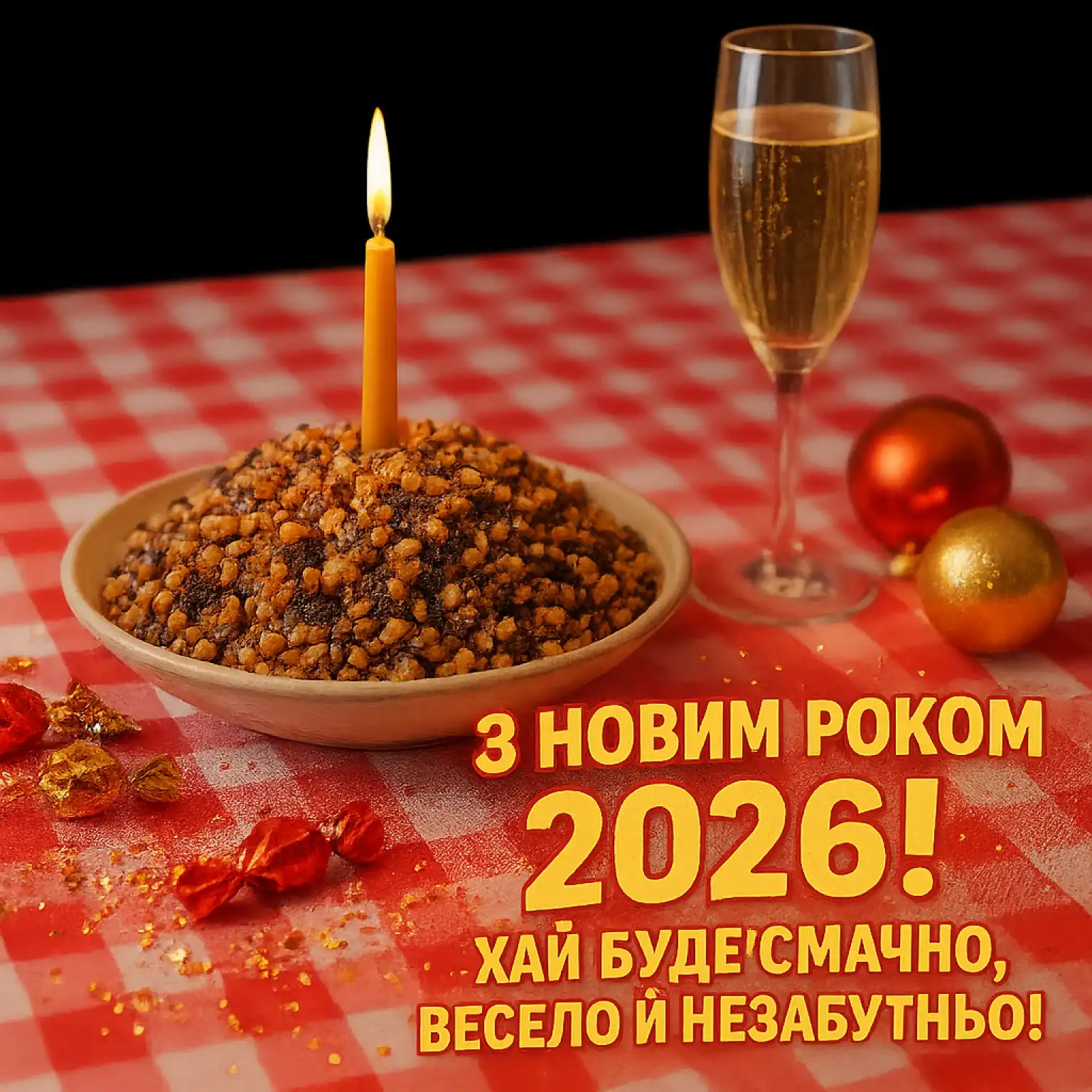 Привітання з прийдешнім новим роком 2026: свято наближається
