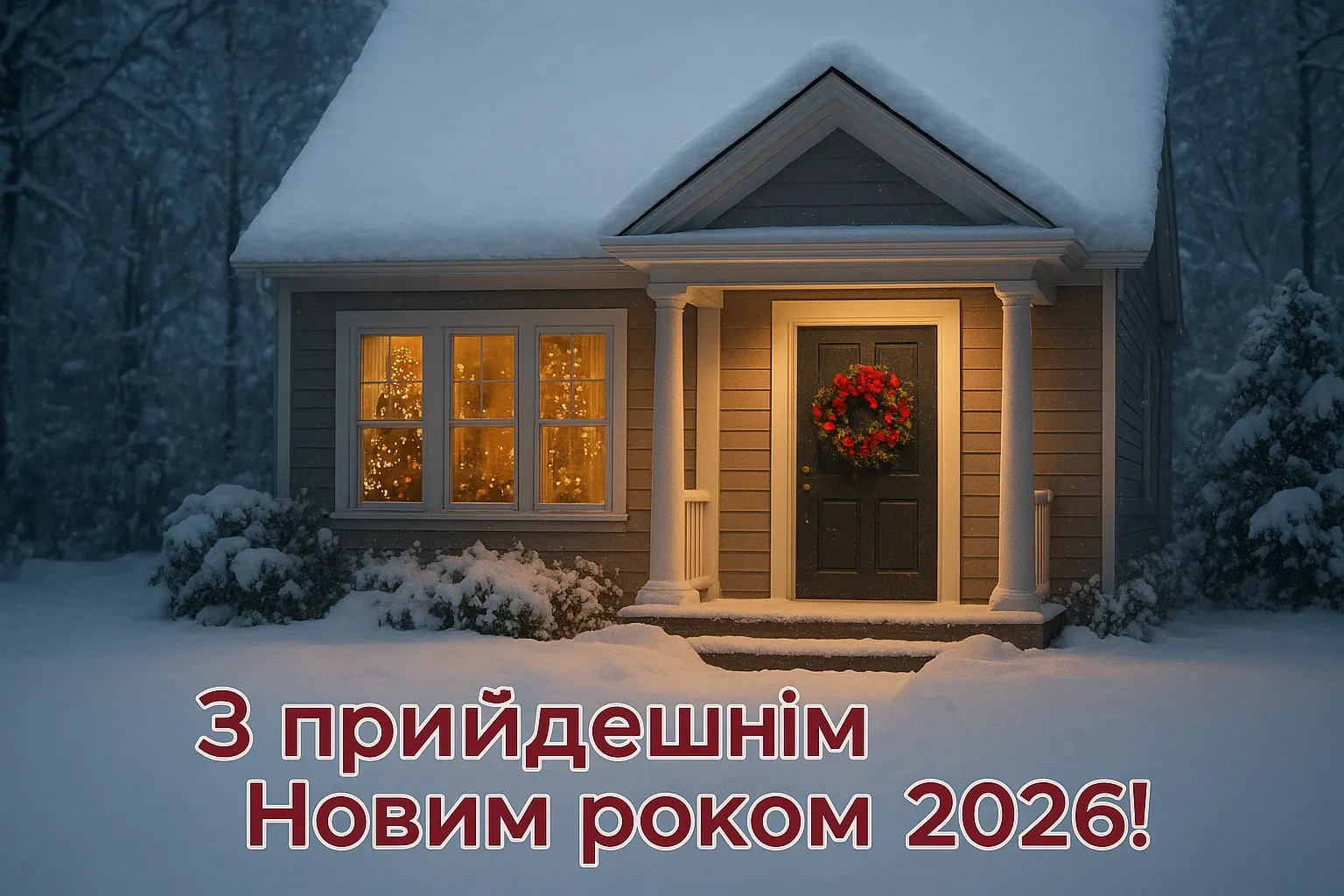 Привітання з прийдешнім новим роком 2026: свято наближається