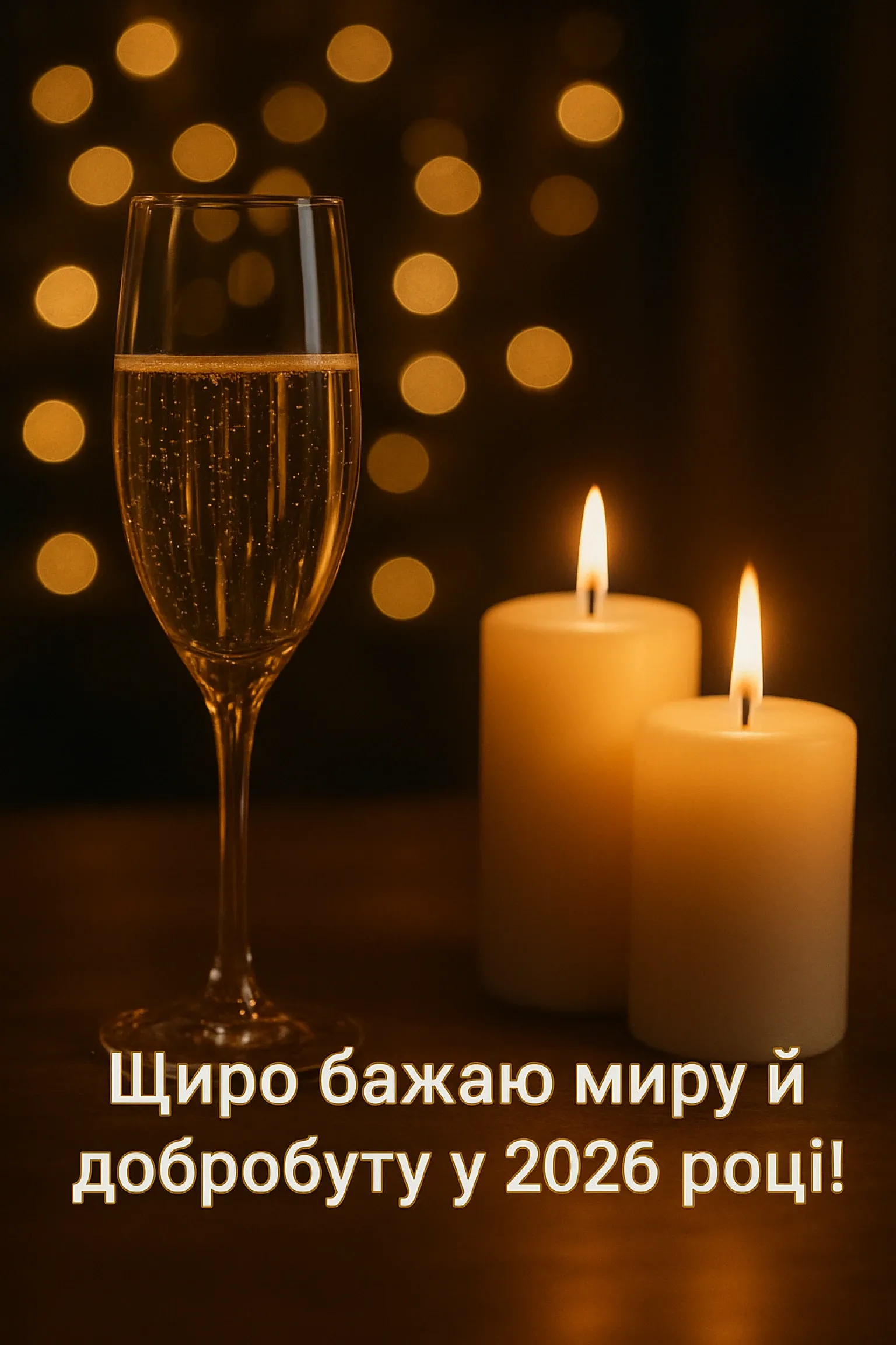 Привітання з прийдешнім новим роком 2026: свято наближається
