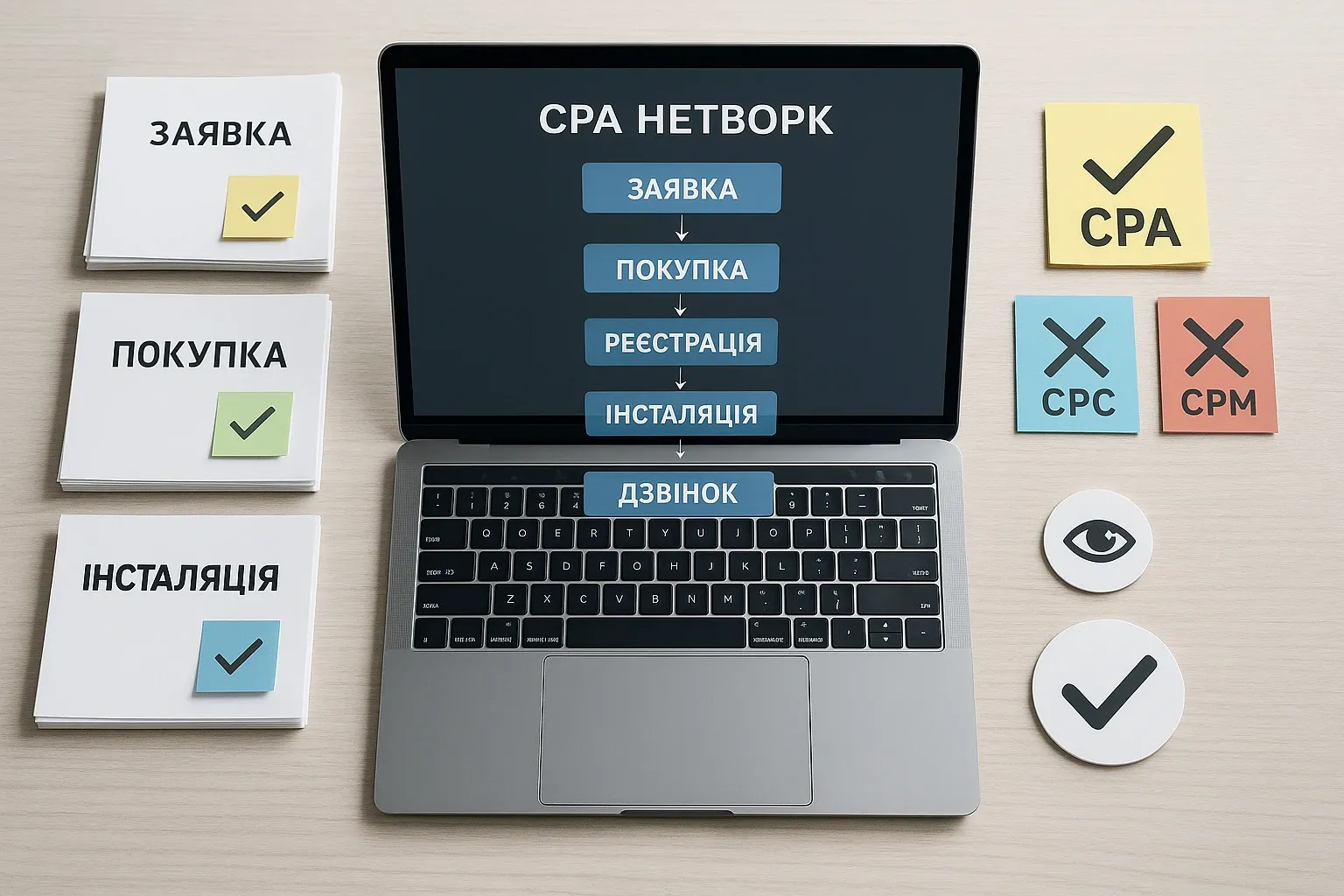 Як працює CPA‑мережа: принцип і схема