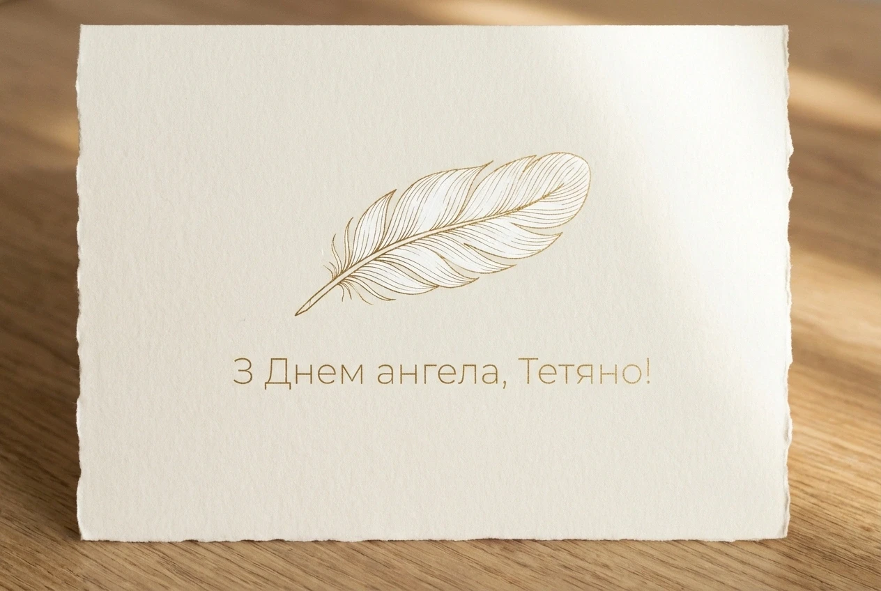 з днем ангела тетяна українською