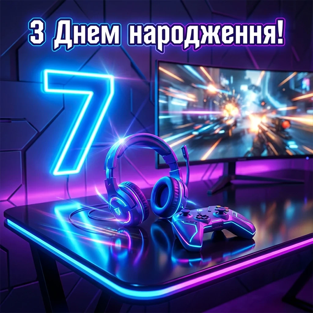 з днем народження хлопчику 7 років картинки
