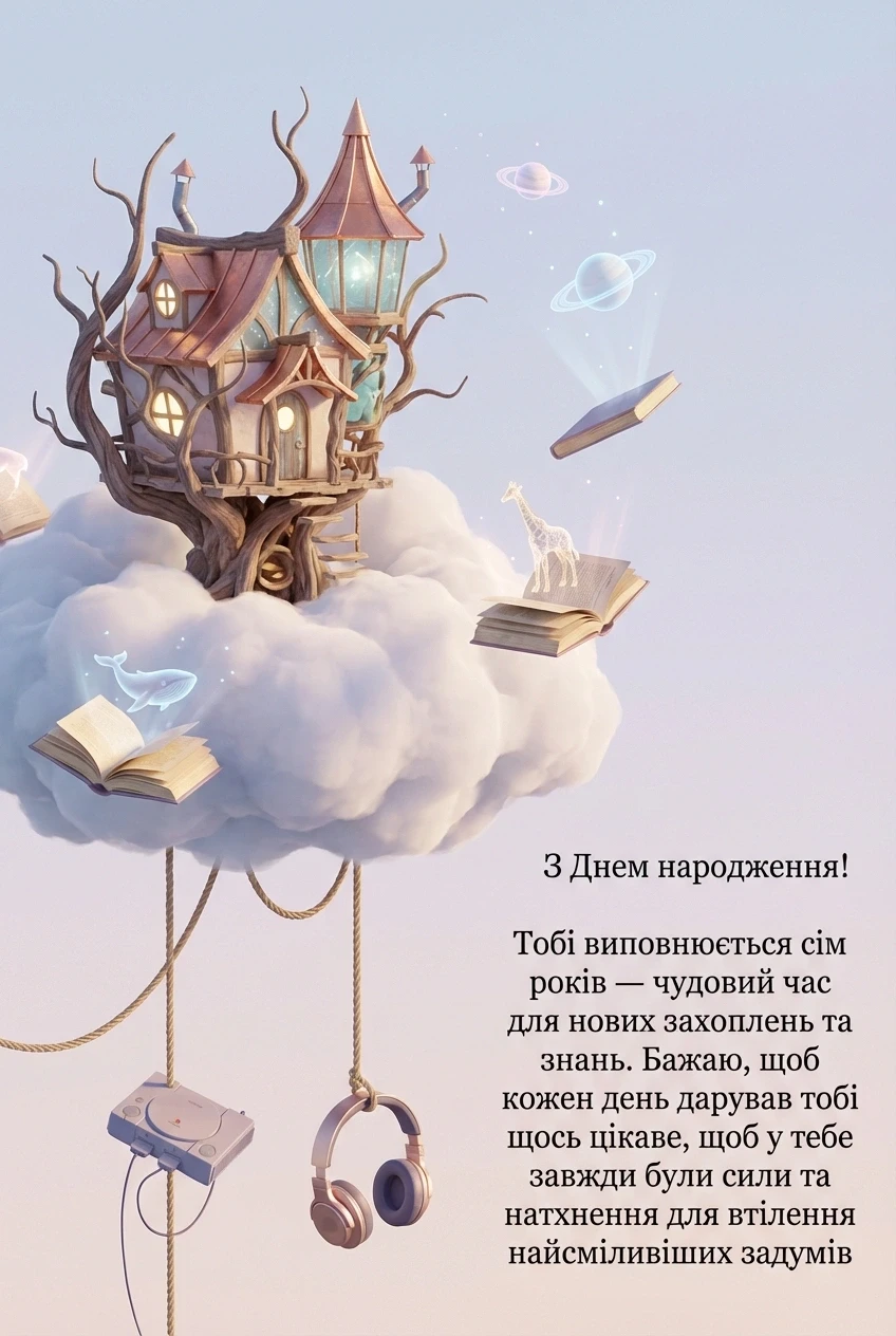 з днем народження хлопчику 7 років картинки