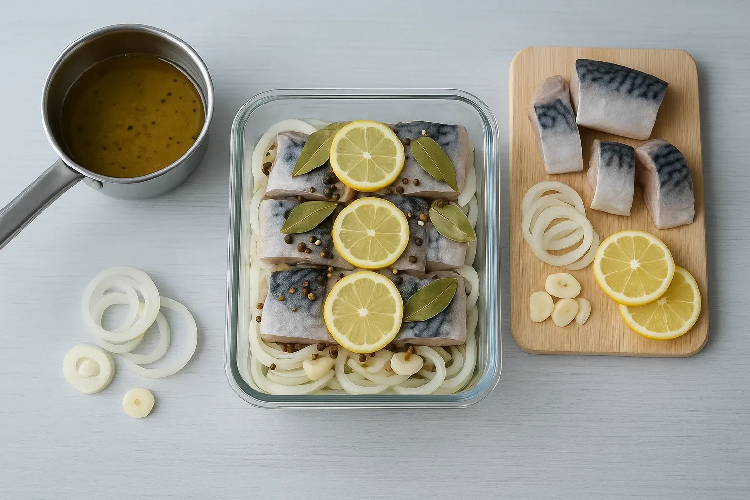 маринована скумбрія