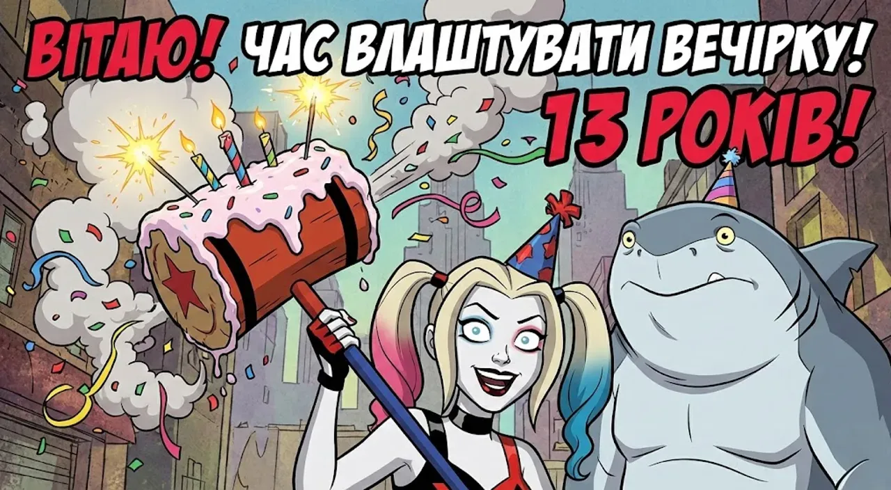 Привітання дівчинці з днем народження на 13 років