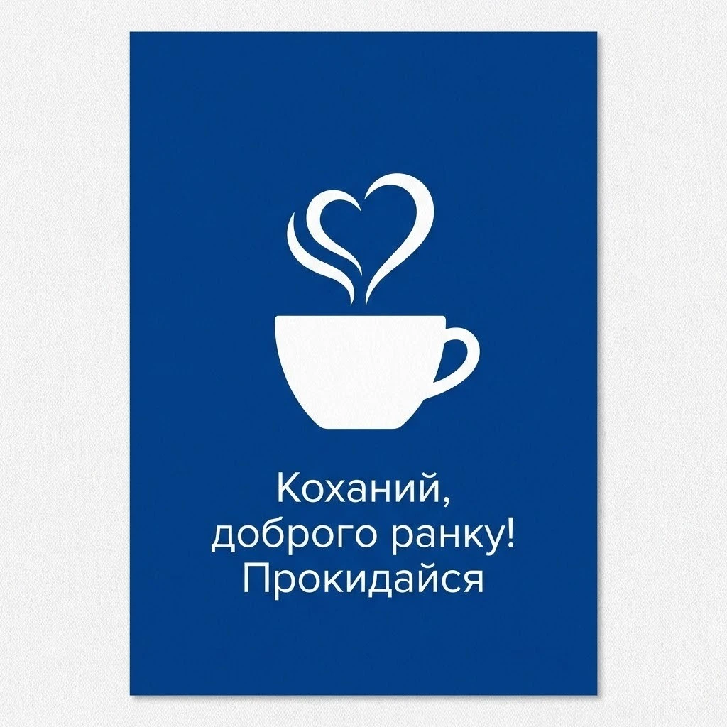 Доброго ранку, коханий: найкращі картинки та душевні побажання для гарного дня
