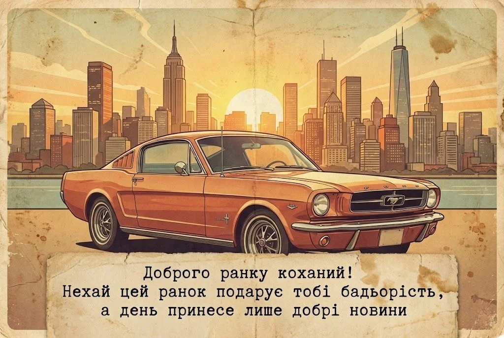 Доброго ранку, коханий: найкращі картинки та душевні побажання для гарного дня