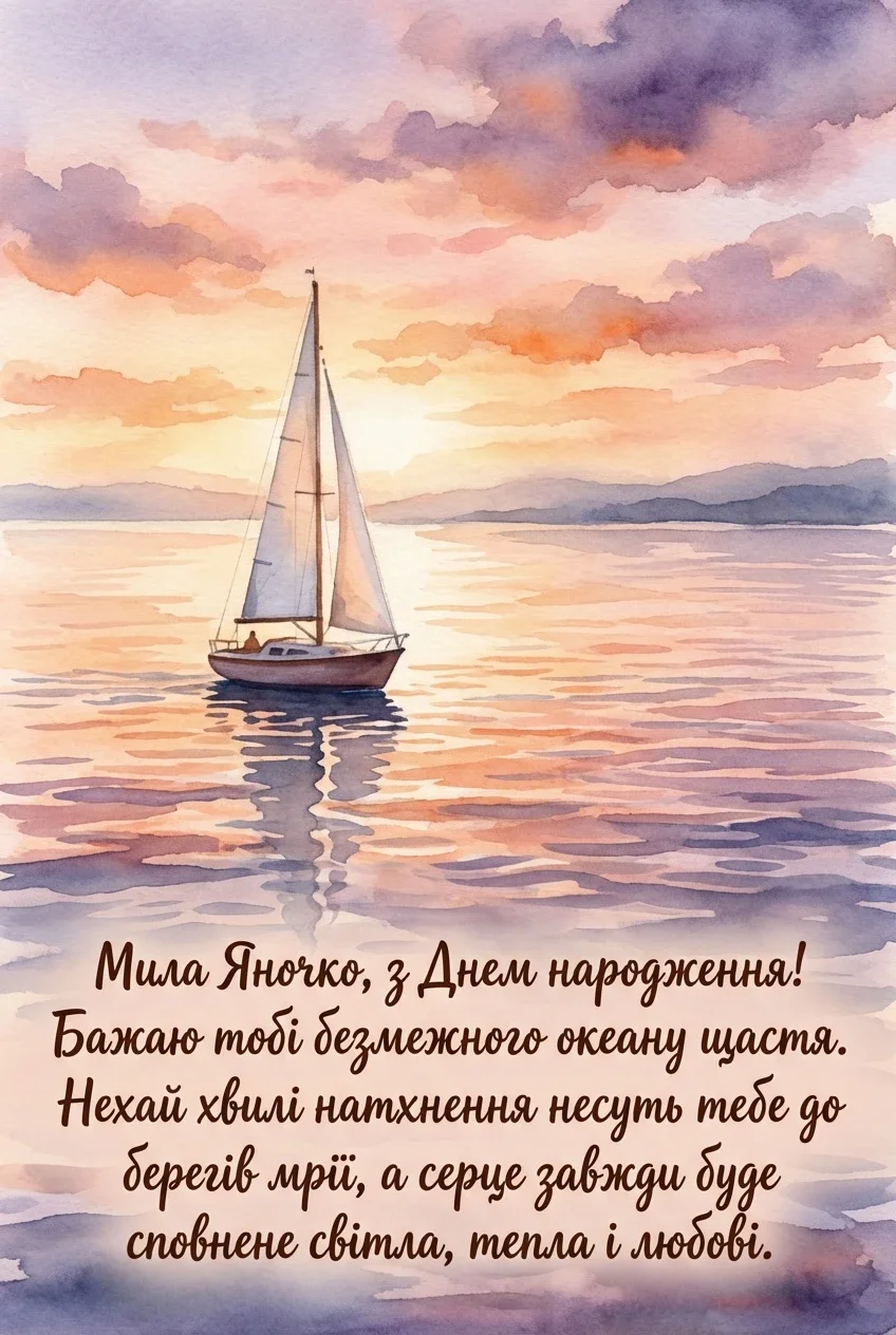 яночка з днем народження яна
