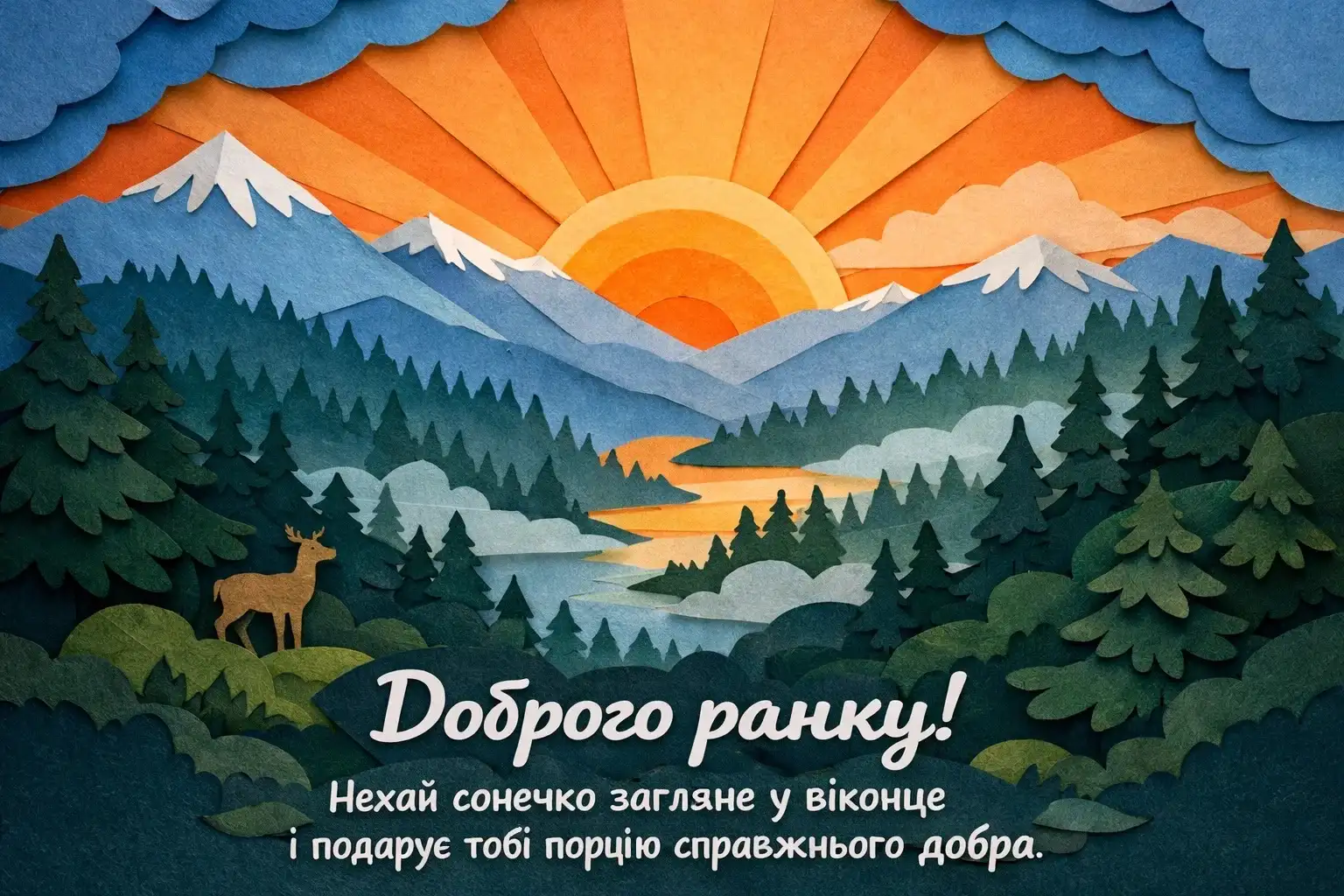 Привітання доброго ранку: душевні побажання та красиві картинки для гарного настрою