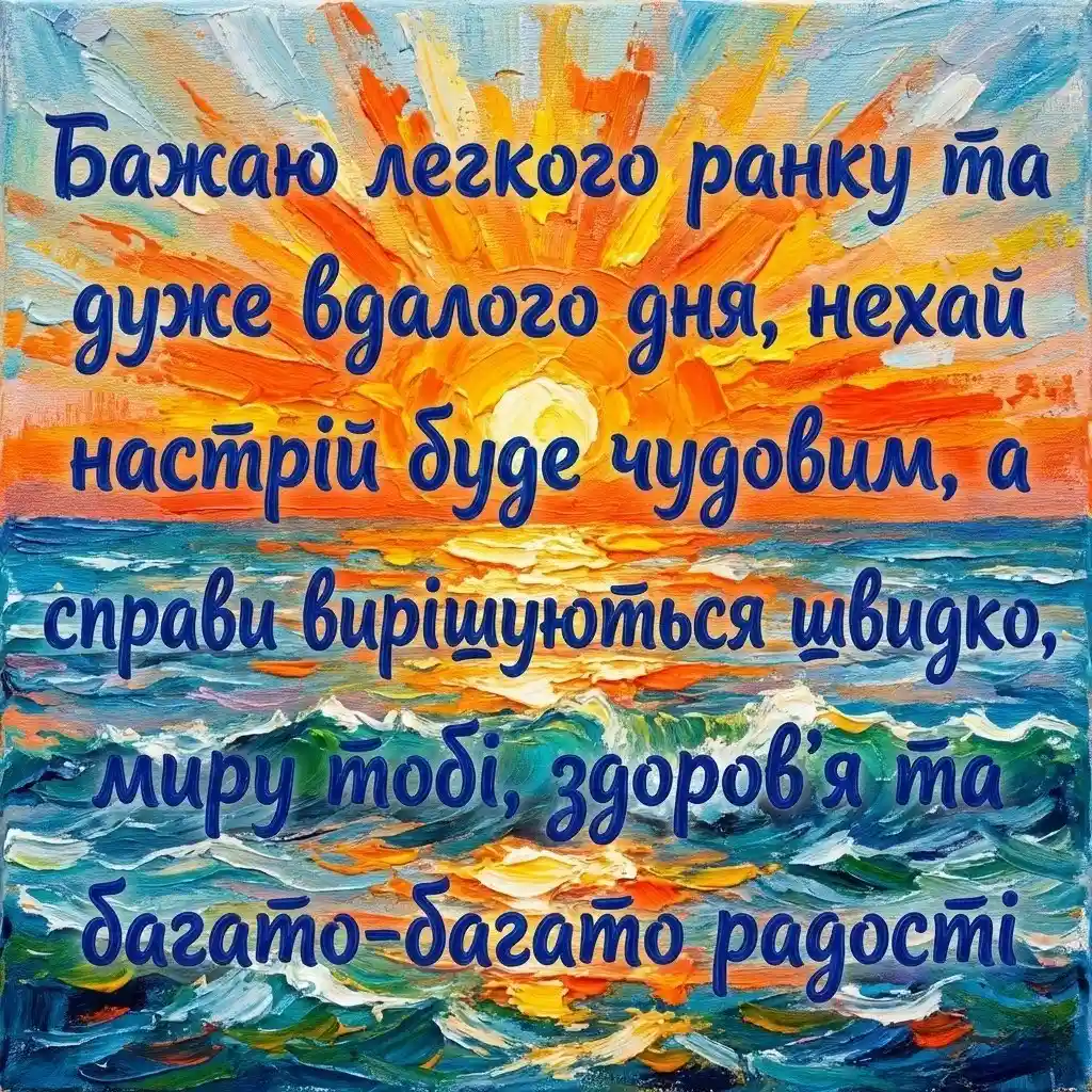 Доброго ранку та гарного дня: добірка душевних листівок та натхненних побажань для кожного