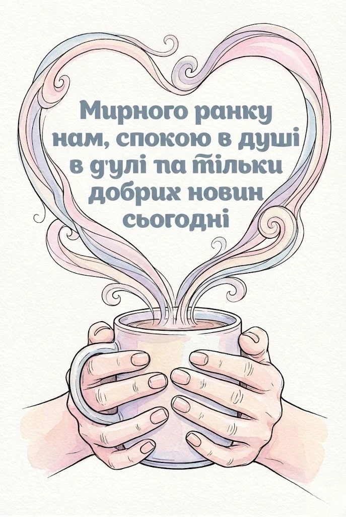 Доброго ранку миру нам: красиві картинки та натхненні побажання для душевного початку дня