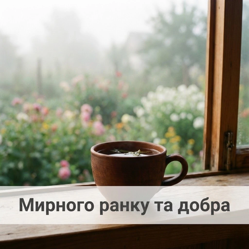 Доброго ранку миру нам: красиві картинки та натхненні побажання для душевного початку дня