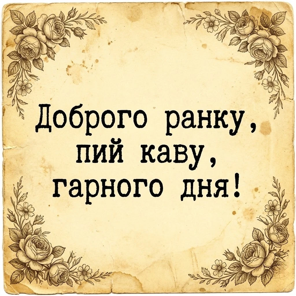 Для гарного настрою, доброго ранку та гарного дня: душевна добірка найкращих листівок
