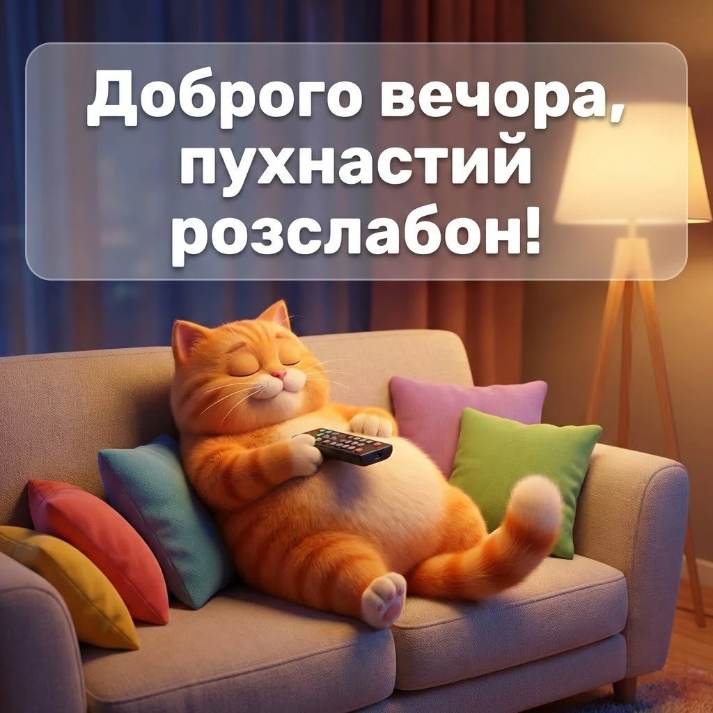 Листівки доброго вечора: найтепліші картинки та душевні побажання для затишного відпочинку