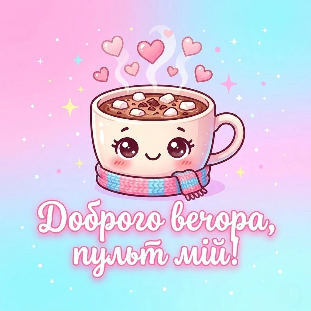Листівки доброго вечора: найтепліші картинки та душевні побажання для затишного відпочинку