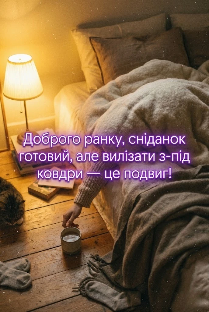 Доброго ранку та затишної зими: найкращі картинки для душевного привітання