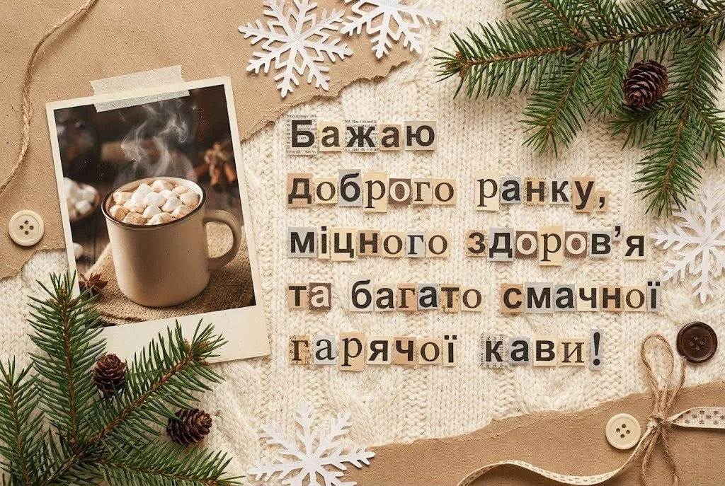 Доброго ранку та затишної зими: найкращі картинки для душевного привітання