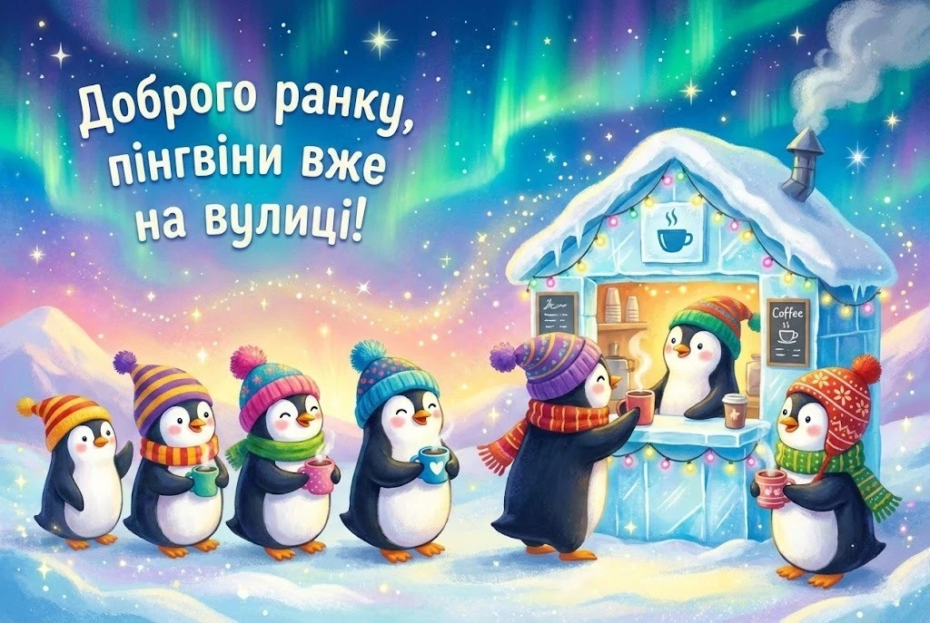 Доброго ранку та затишної зими: найкращі картинки для душевного привітання