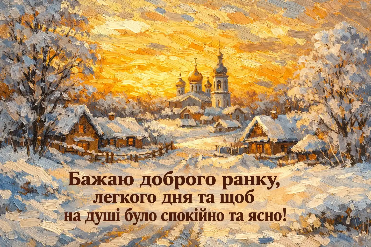 Доброго ранку та затишної зими: найкращі картинки для душевного привітання