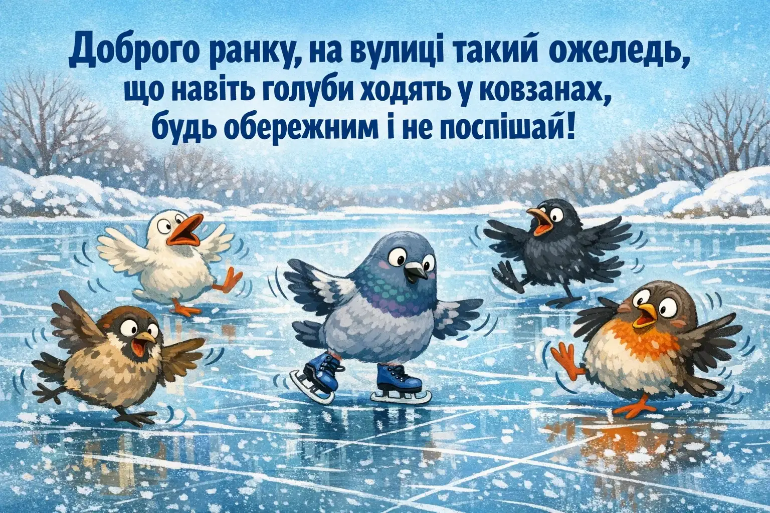 Доброго ранку та затишної зими: найкращі картинки для душевного привітання