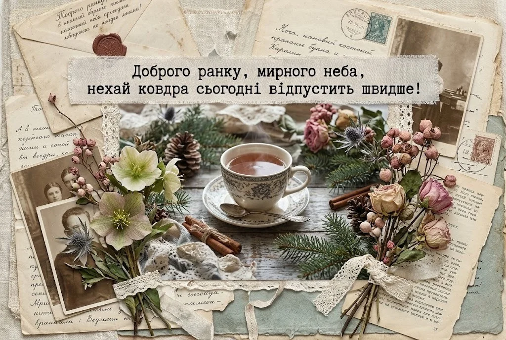 Доброго зимового ранку, мирного неба: душевні картинки та найкращі листівки для гарного настрою