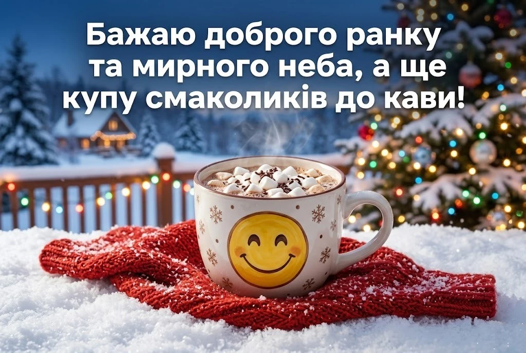 Доброго зимового ранку, мирного неба: душевні картинки та найкращі листівки для гарного настрою