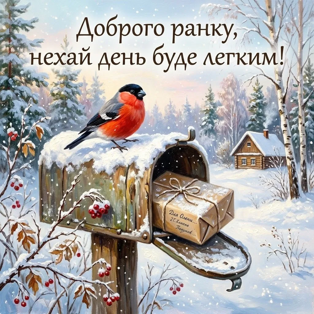 Доброго зимового ранку, мирного неба: душевні картинки та найкращі листівки для гарного настрою