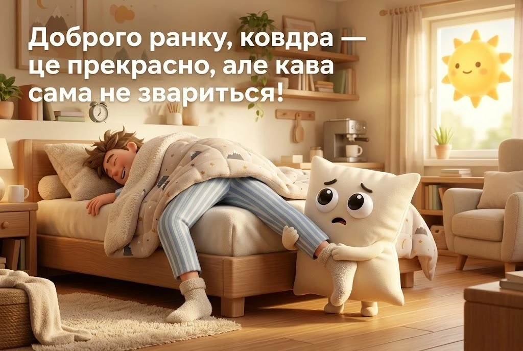 Прикольний доброго зимового ранку в картинках та кумедних листівках для найкращого настрою