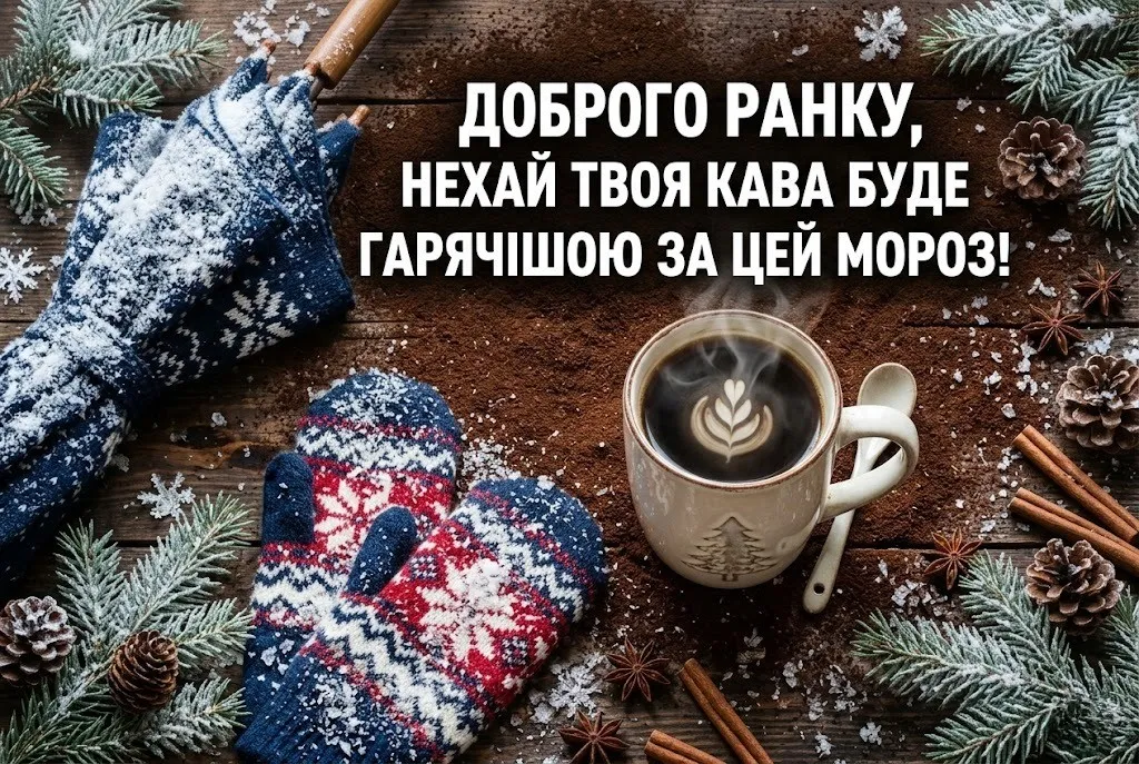 Прикольний доброго зимового ранку в картинках та кумедних листівках для найкращого настрою