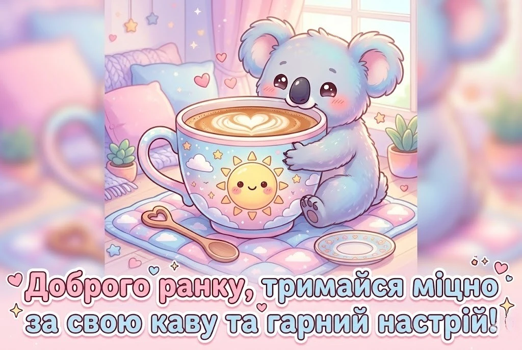 Доброго ранку: прикольні картинки та душевні побажання для гарного настрою