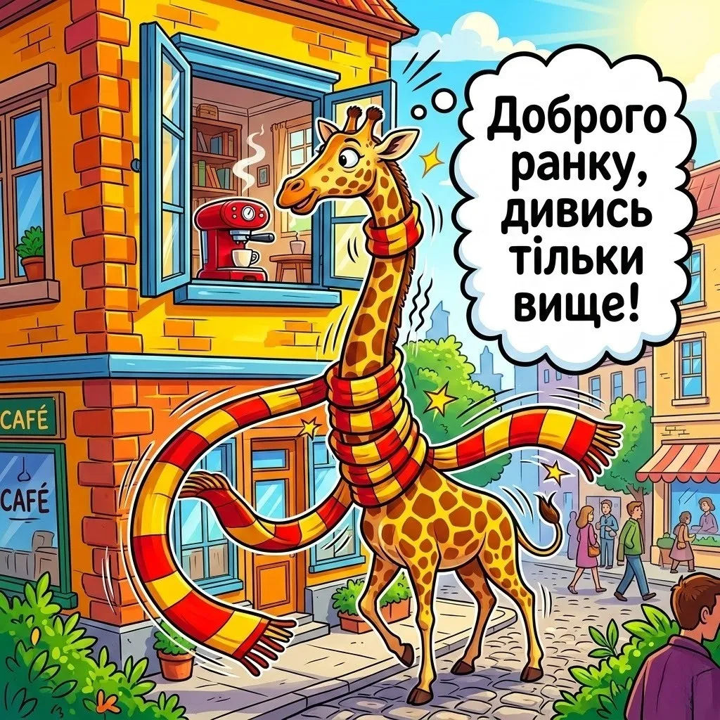 Доброго ранку: прикольні картинки та душевні побажання для гарного настрою