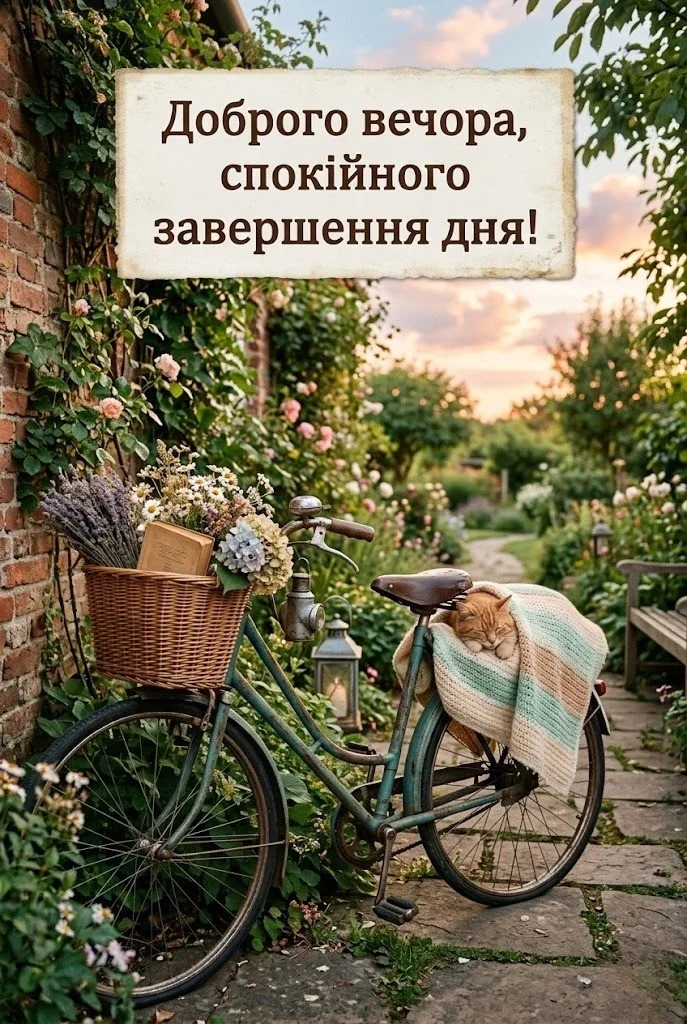 Доброго вечора вам: найкращі картинки та щирі побажання для затишного відпочинку