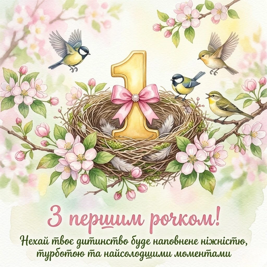 Що побажати малечі на її перший великий ювілей