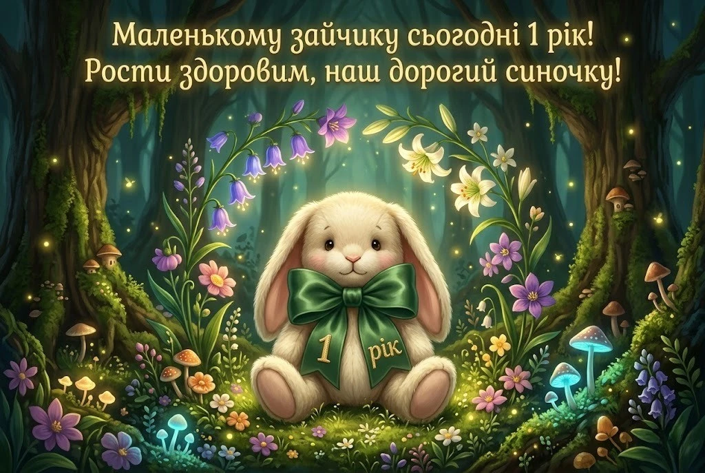 Добірка привітань з днем народження сина на 1 рік на будь-який смак