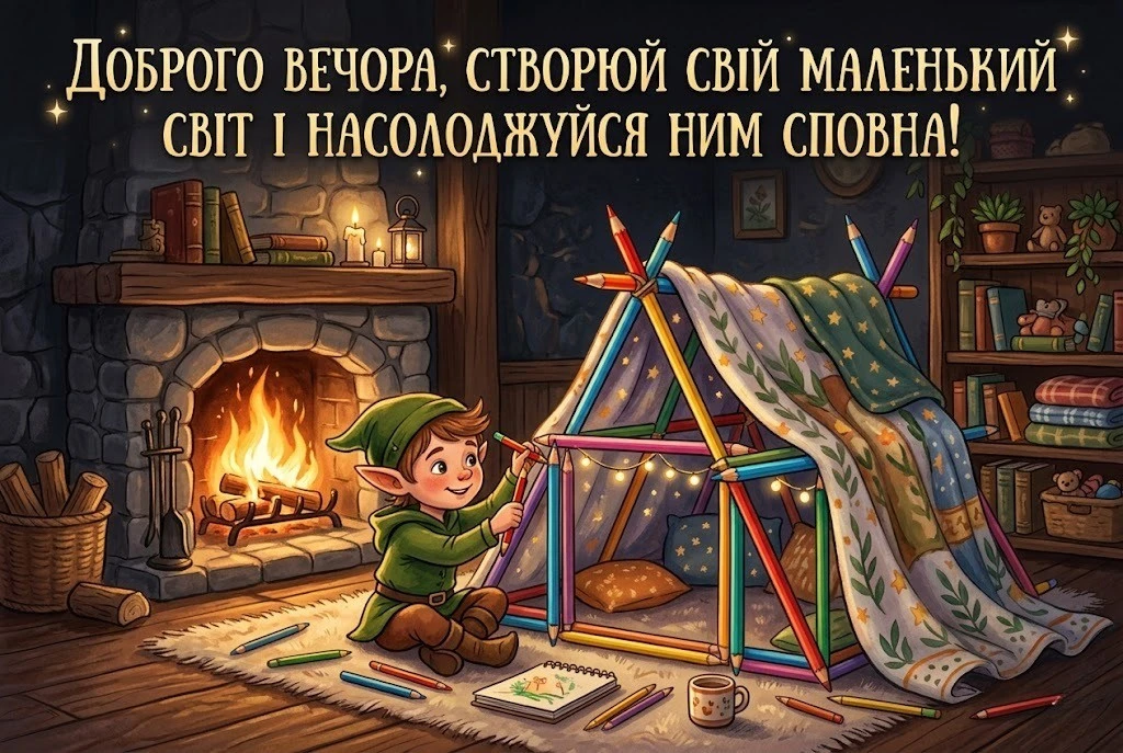 Доброго затишного вечора: найкращі картинки та душевні листівки для гарного настрою