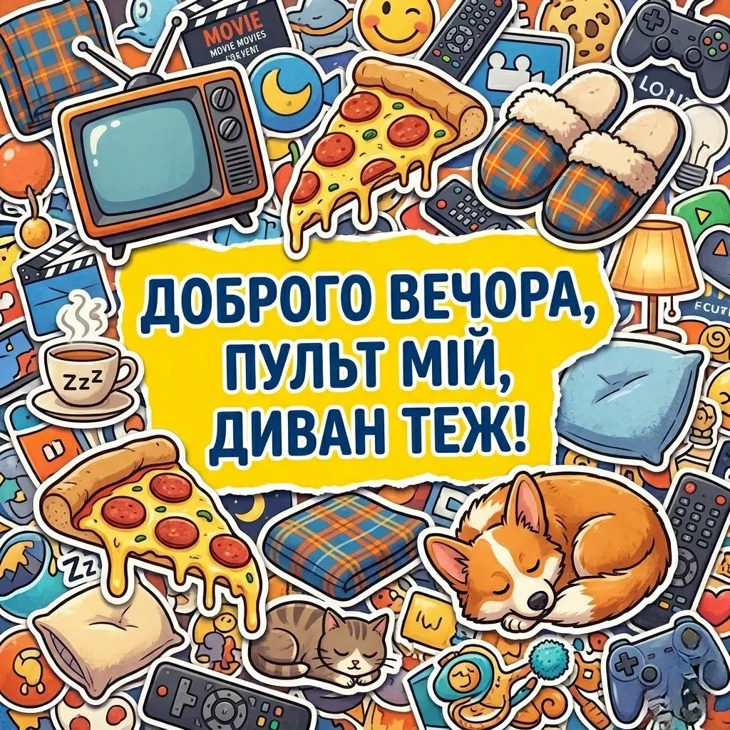 Доброго вечора, гарного відпочинку: душевні побажання та прикольні картинки для затишку