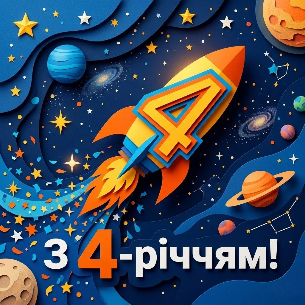 З днем народження, імениннику! Як красиво привітати хлопчика з 4-річчям