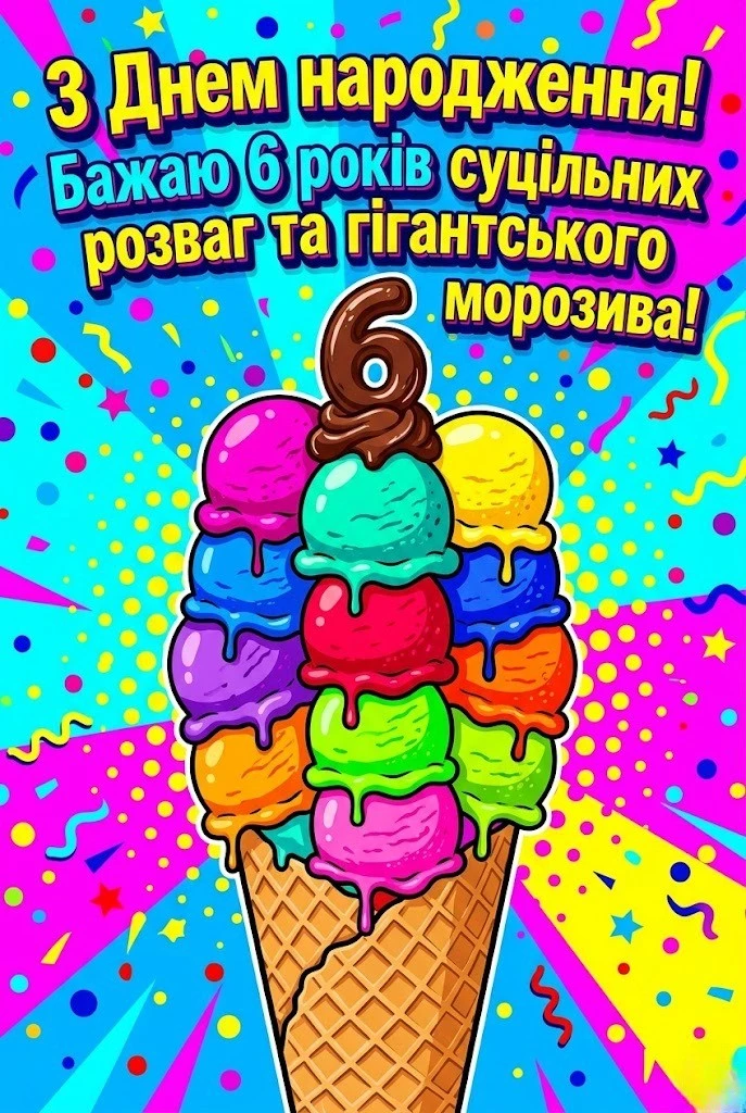 З днем народження, сину! Зворушливі вітання на 6 років від батьків