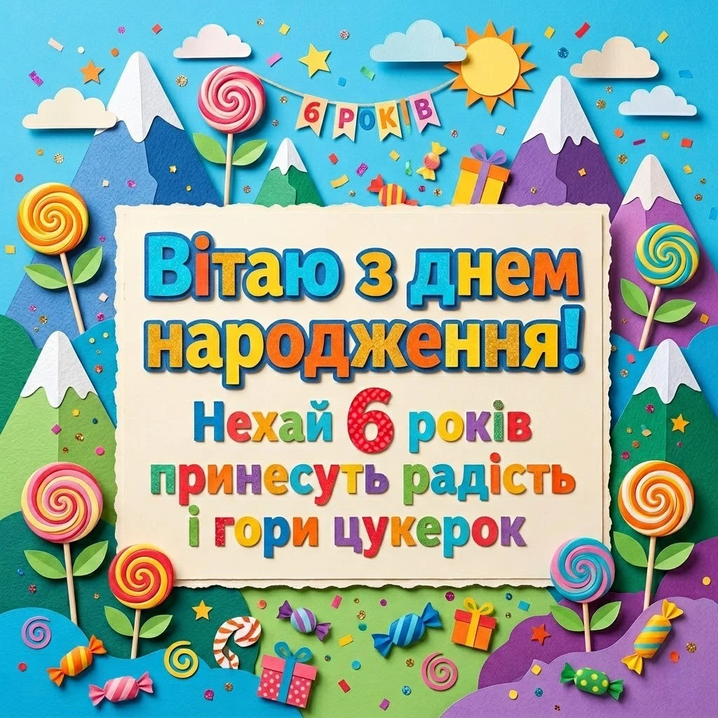 З днем народження, сину! Зворушливі вітання на 6 років від батьків
