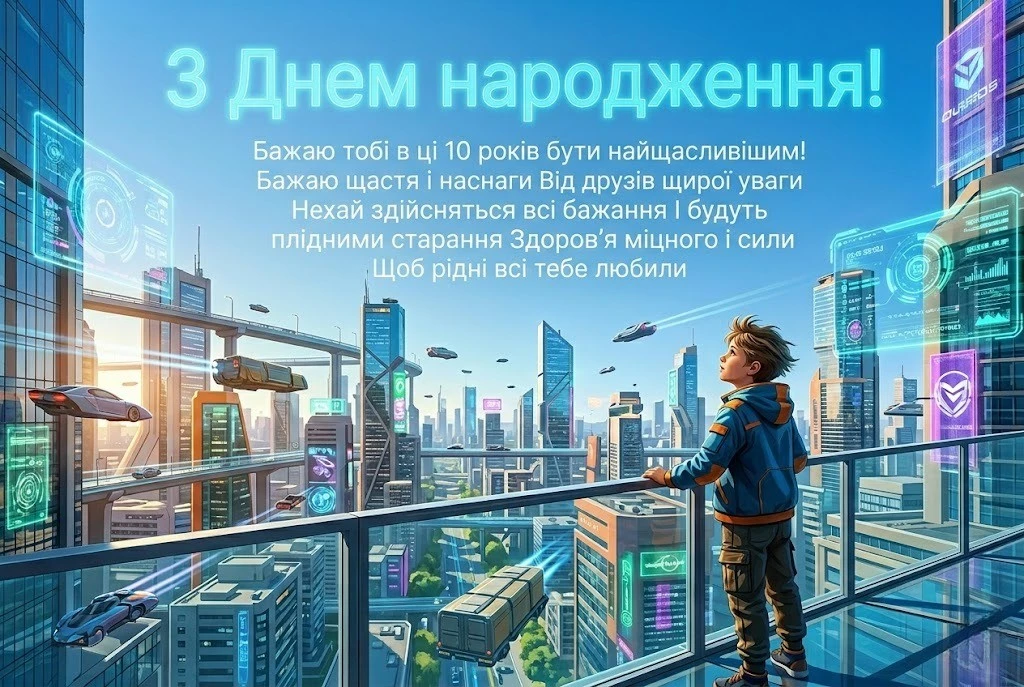 Золота колекція побажань на 10 років: зробіть свято іменинника незабутнім