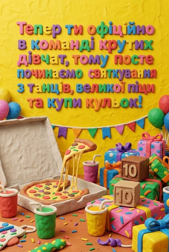 Як красиво привітати дівчинку з 10-річчям: добірка найкращих слів