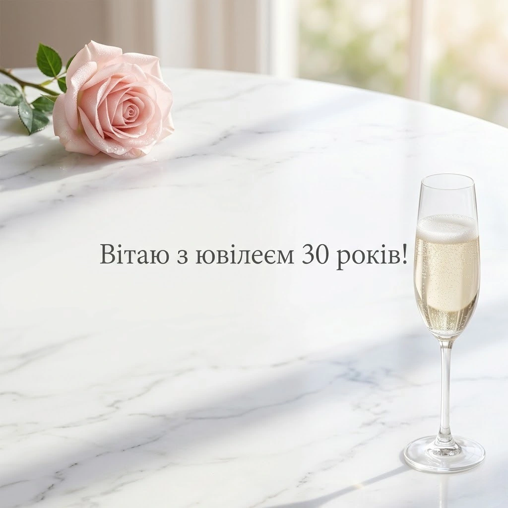30 років — час розквіту: найкрасивіші привітання для дівчини